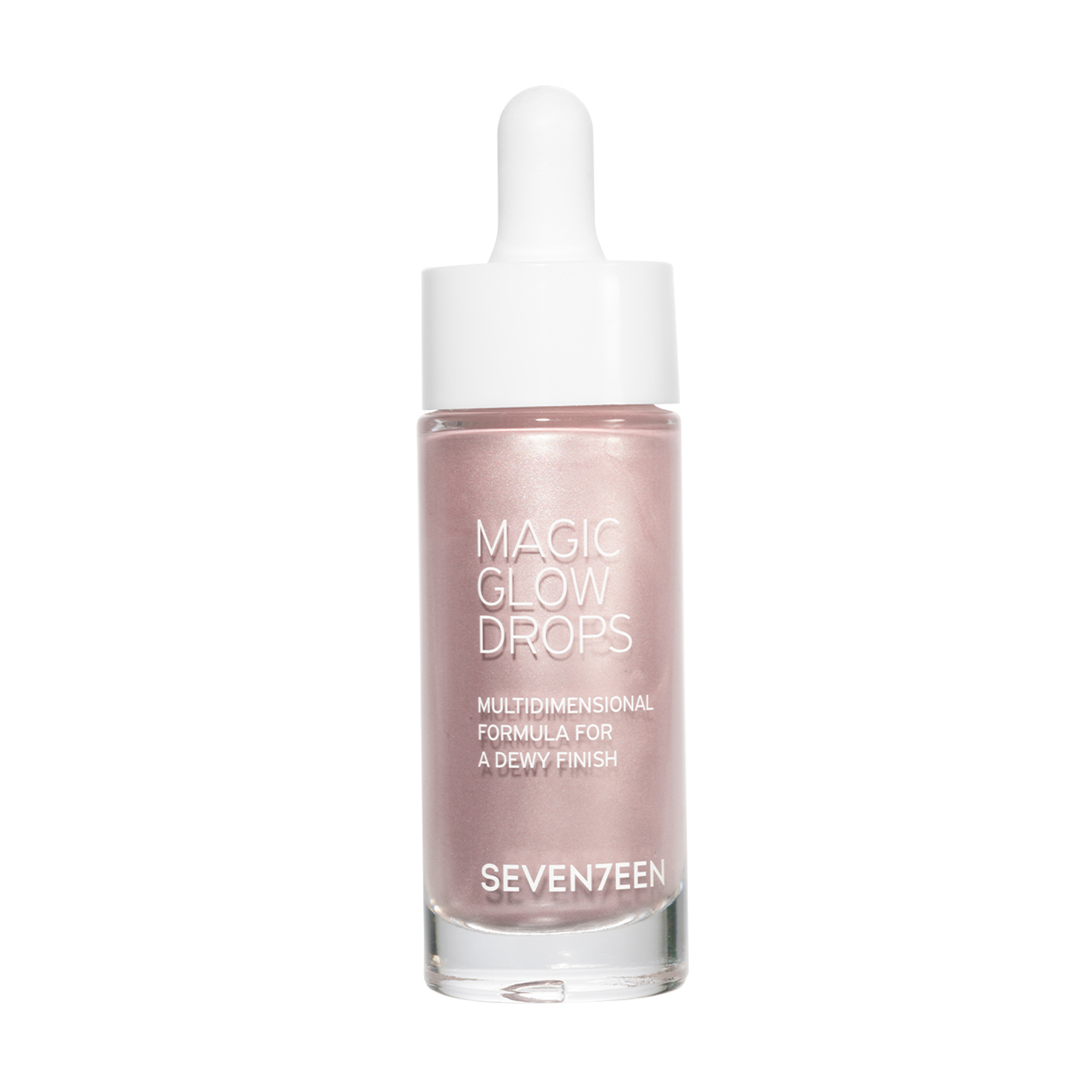 Рідкий хайлайтер для обличчя Seventeen Magic Glow Drops 01 Illuminating Pink, 20 мл